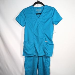 Grey's Anatomy Scrubs | Blue | XS